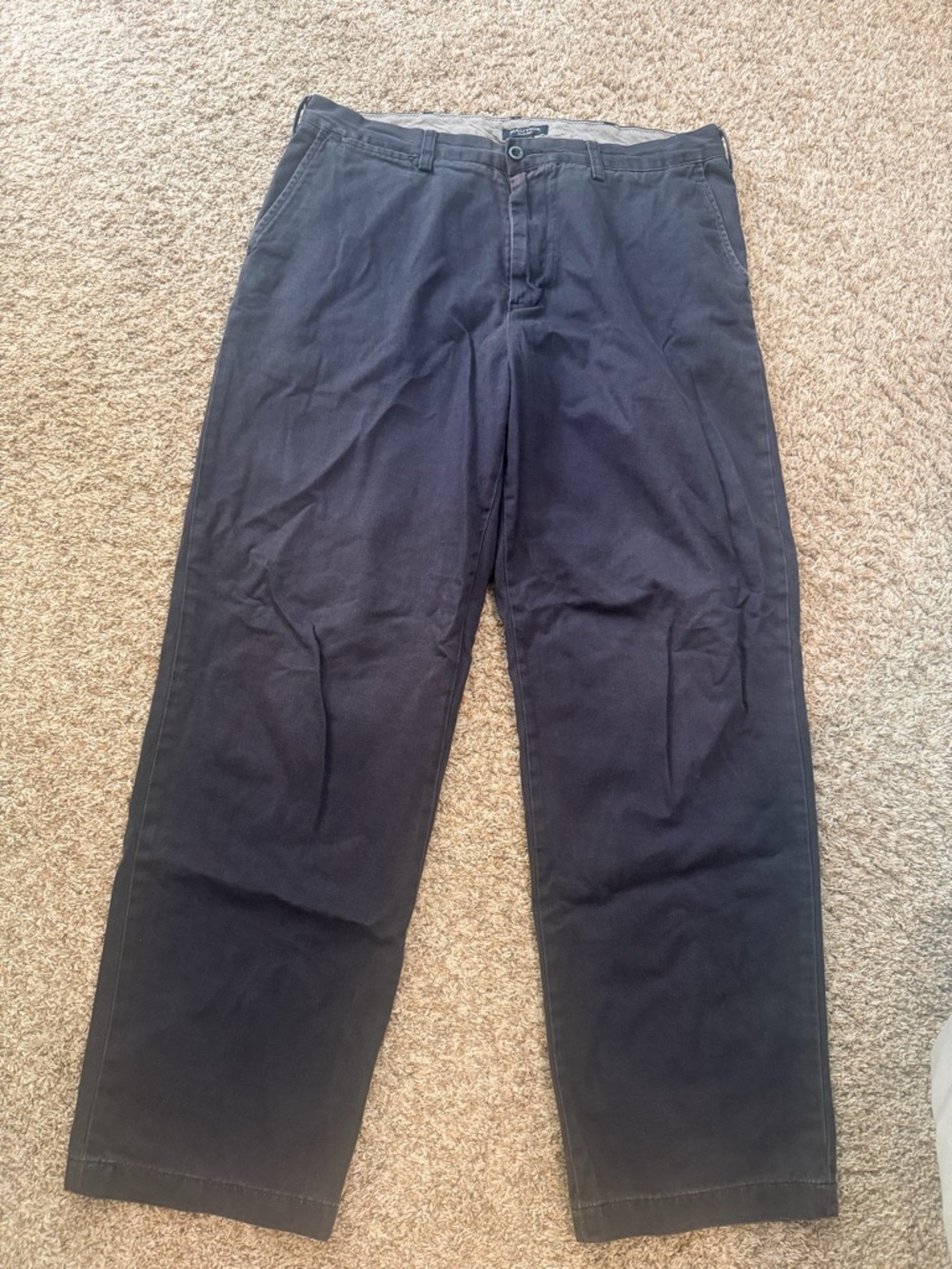 Nautica Men's Dark Navy Cotton Chinos